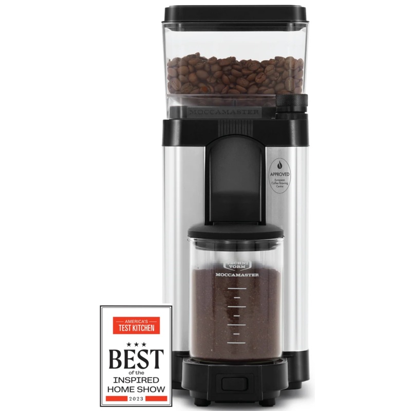 Moccamaster KM5 Burr Grinder, Matte White