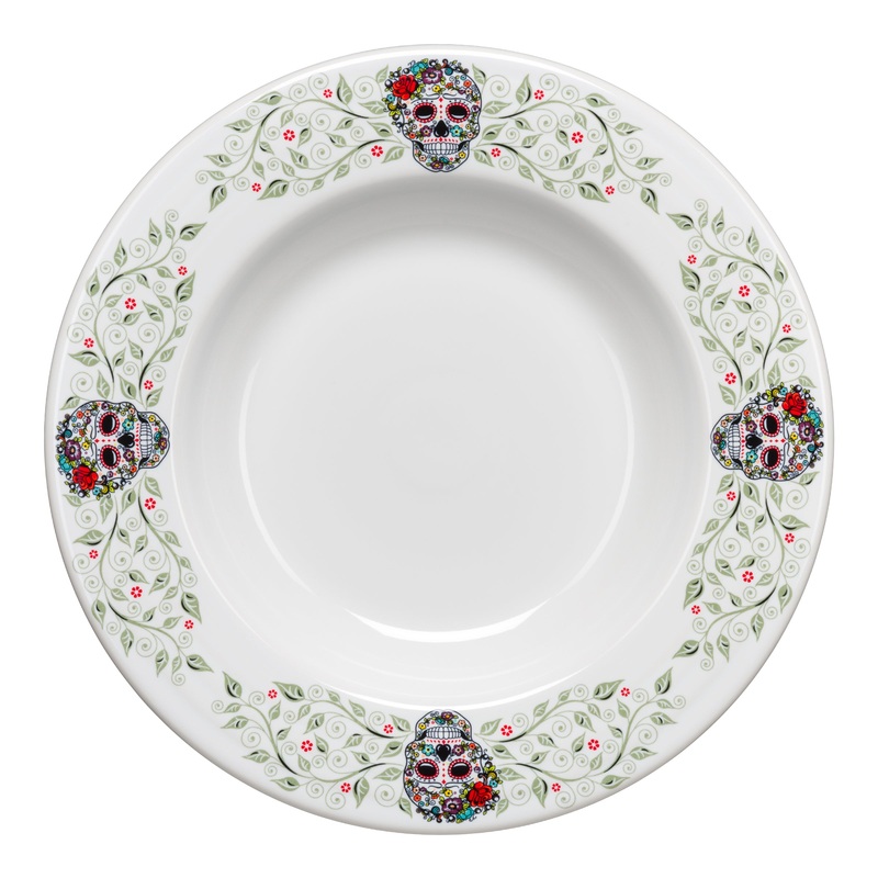 Pasta Bowl SKULL AND VINE Sugar