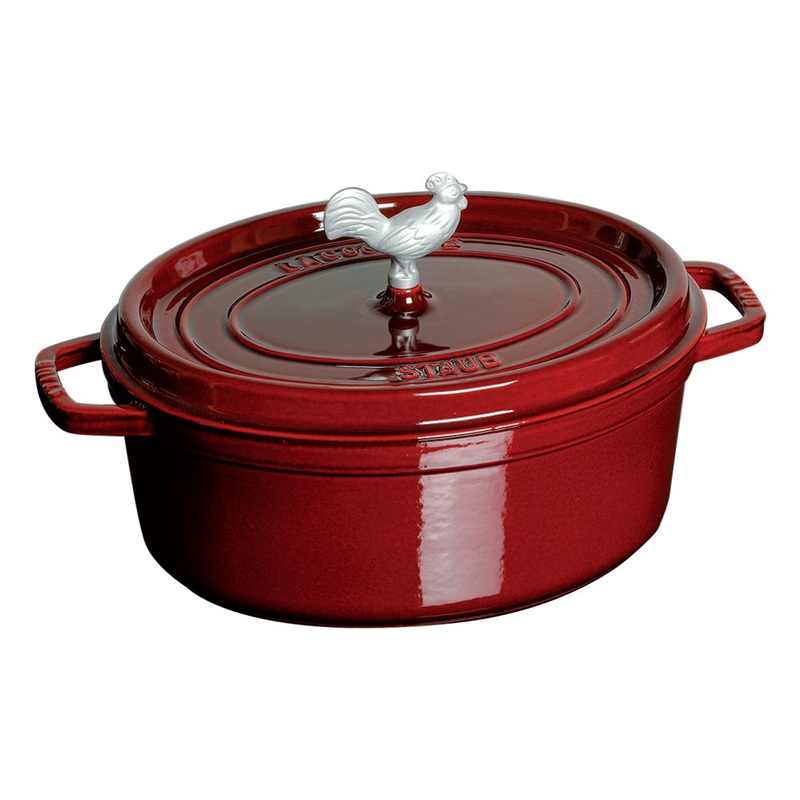 Staub Coq au Vin Cocotte – 5 3/4 Qt. – Grenadine