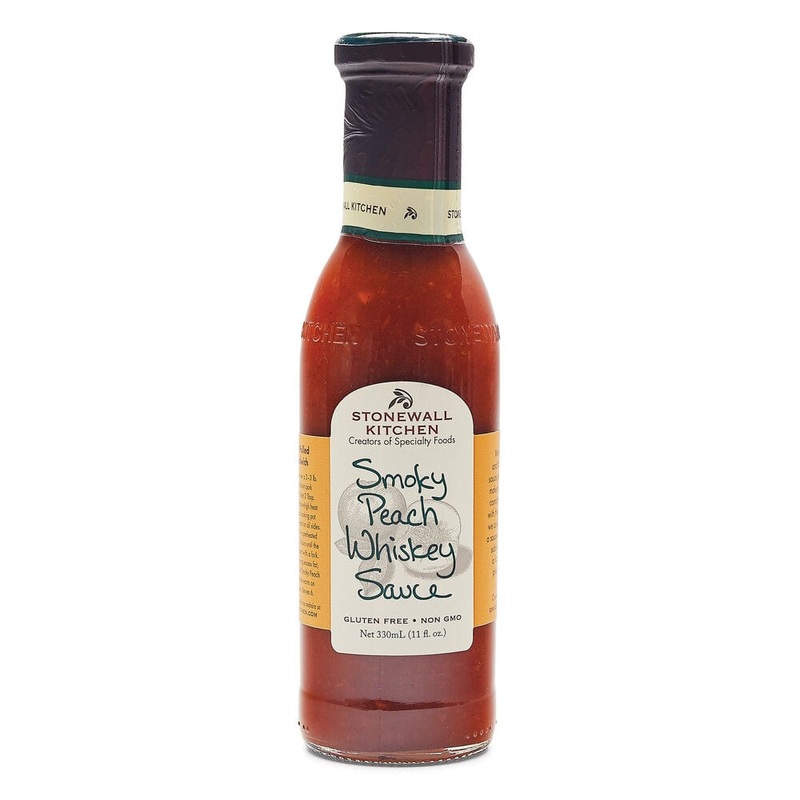 Stonewall Kitchen Smoky Peach Whiskey Sauce 11 oz