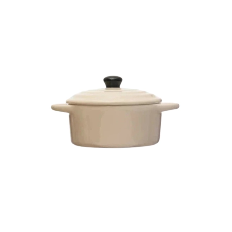 Stoneware Mini Baker – Forest Cream