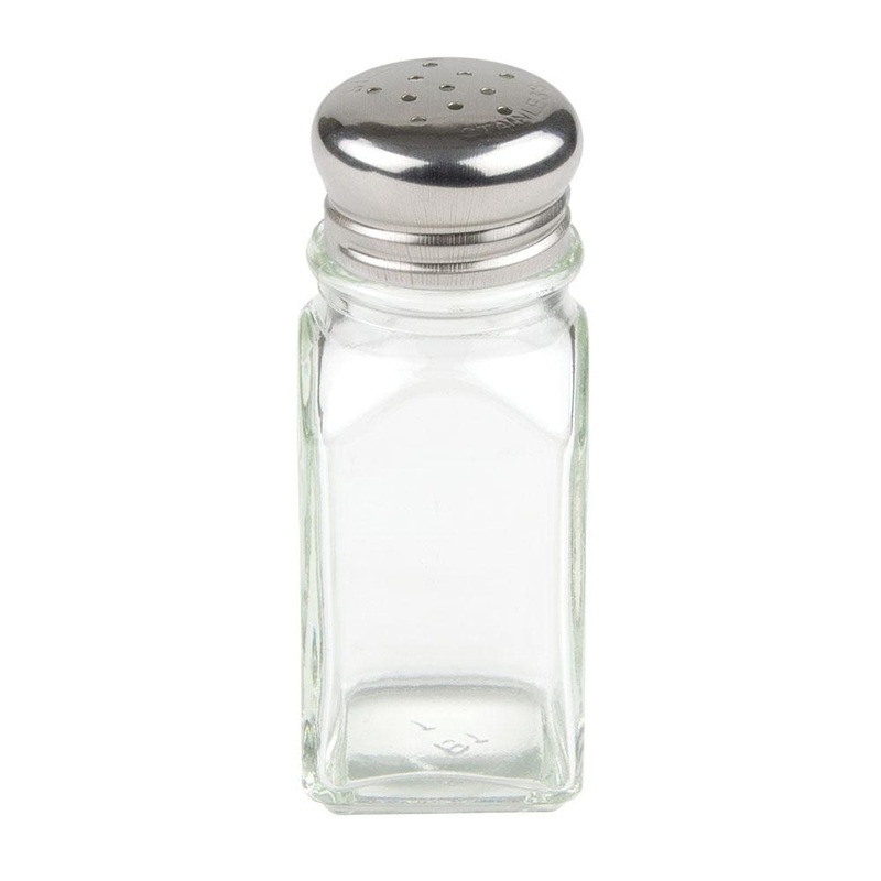 2 oz Square Salt & Pepper Shaker