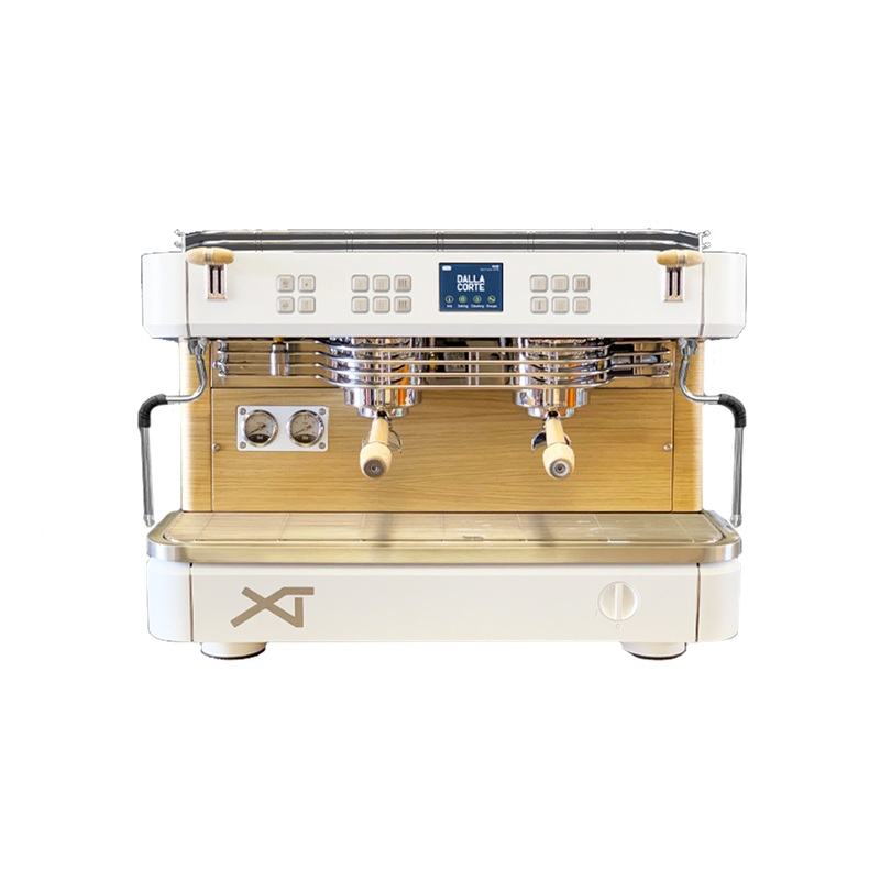 Dalla Corte XT Classic Espresso Machine – 2 Group White Oak