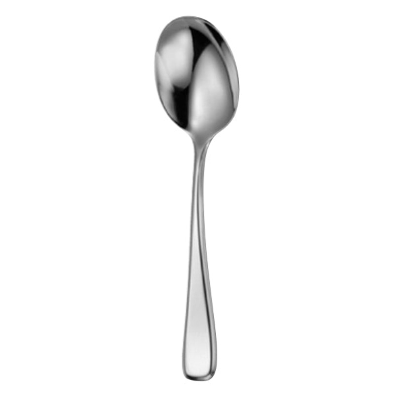 Oneida T936SRBF Perimeter 7″ 18/10 Stainless Steel Extra Heavy Weight Soup Spoon – 12/Pack
