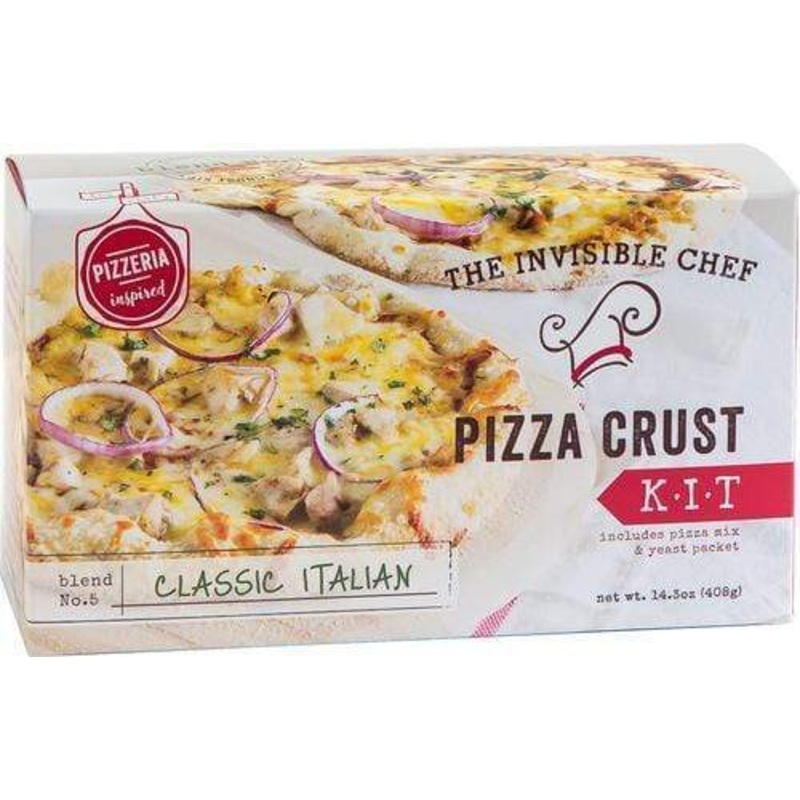 The Invisible Chef 14 oz Classic Italian Pizza Crust Kit