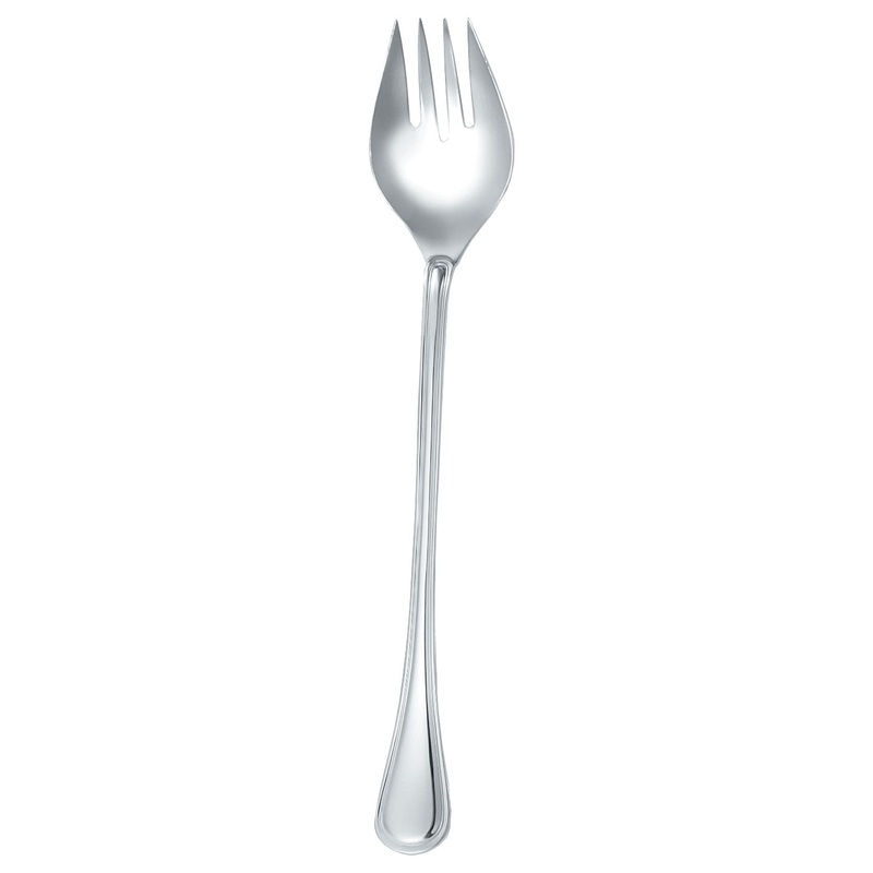Walco UL-028 Ultra 13 1/8″ 18/10 Stainless Steel Extra Heavy Weight Long Handle Fork