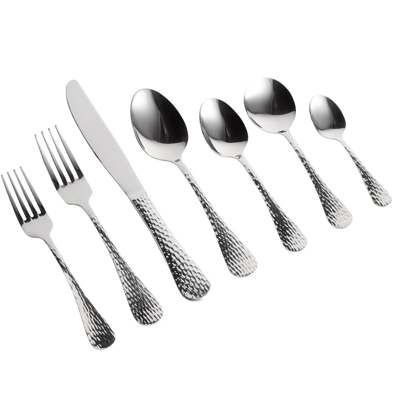 Acopa Industry 6 1/16″ 18/0 Stainless Steel Heavy Weight Teaspoon – 12/Pack