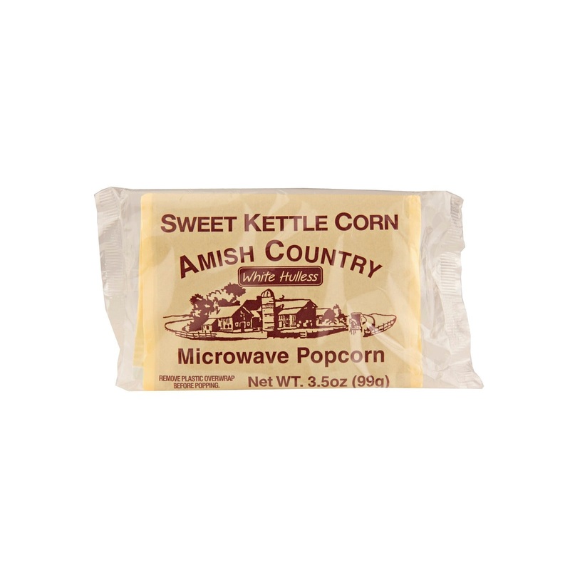 Amish Country Sweet Kettle Corn Microwave Popcorn 3.5 oz