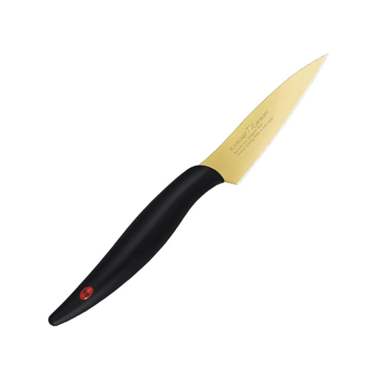 Kasumi Titanium – 3″ Paring Knife – Gold