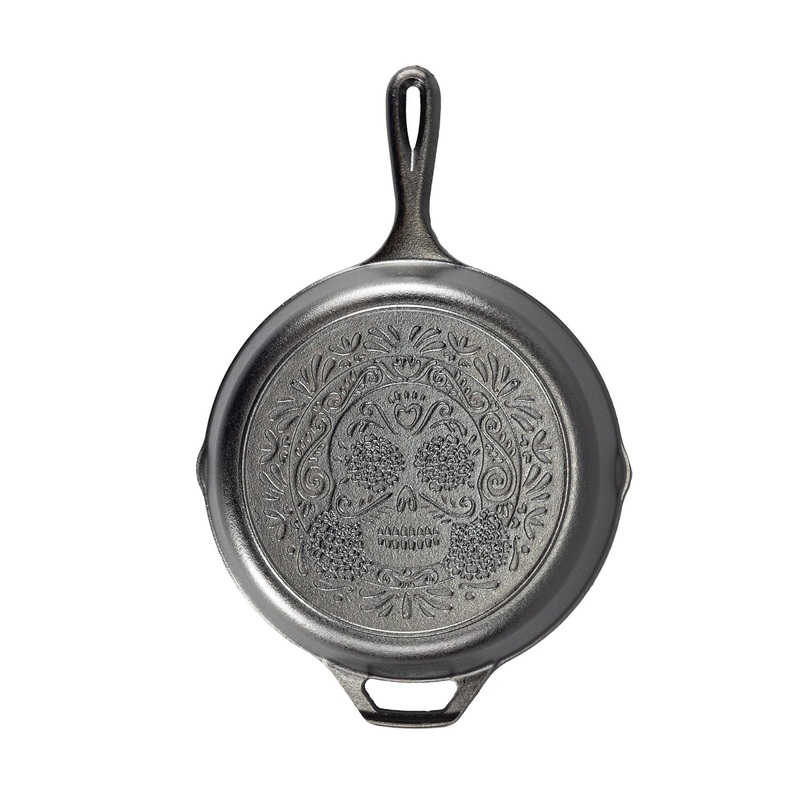 Lodge Cast Iron 10 1/4″ Sugar Skull Skillet