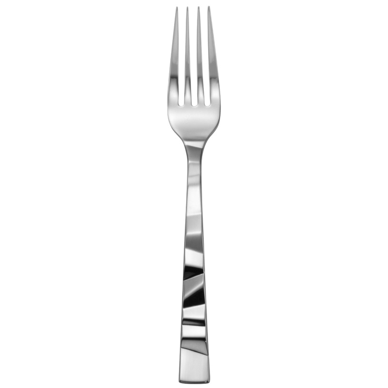 Oneida T947FDNF Verge 8″ 18/10 Stainless Steel Extra Heavy Weight Dinner Fork – 12/Pack