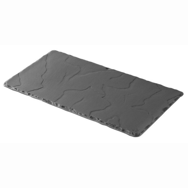 Revol Basalt Rectangular Plate – 11.75″ x 6.25″ x 0.25″ – Slate