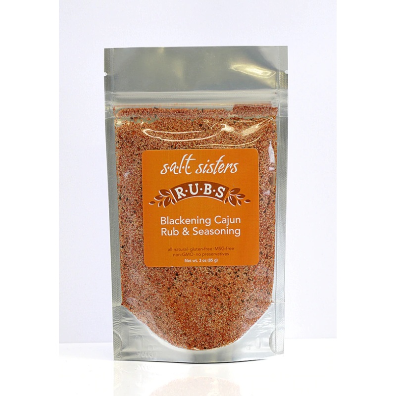 Salt Sisters Blackening Cajun Rub & Seasoning