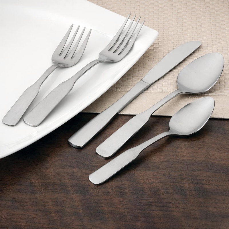 Walco 4707 Derby 7 1/4″ 18/0 Stainless Steel Medium Weight Dessert Spoon – 12/Pack