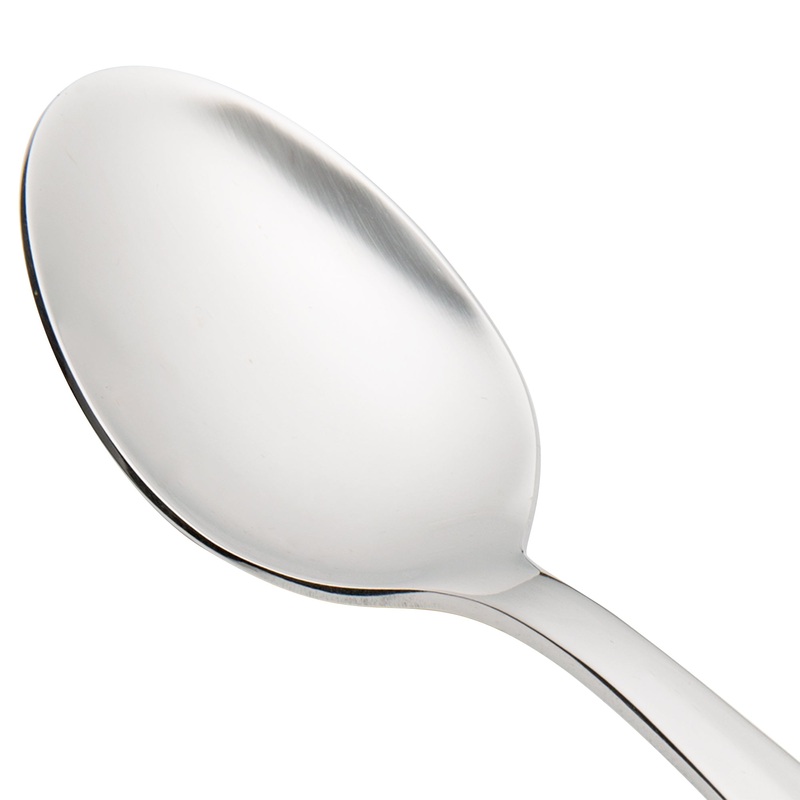 Walco 9401 Lancer 6 1/16″ 18/10 Stainless Steel Extra Heavy Weight Teaspoon – 12/Pack