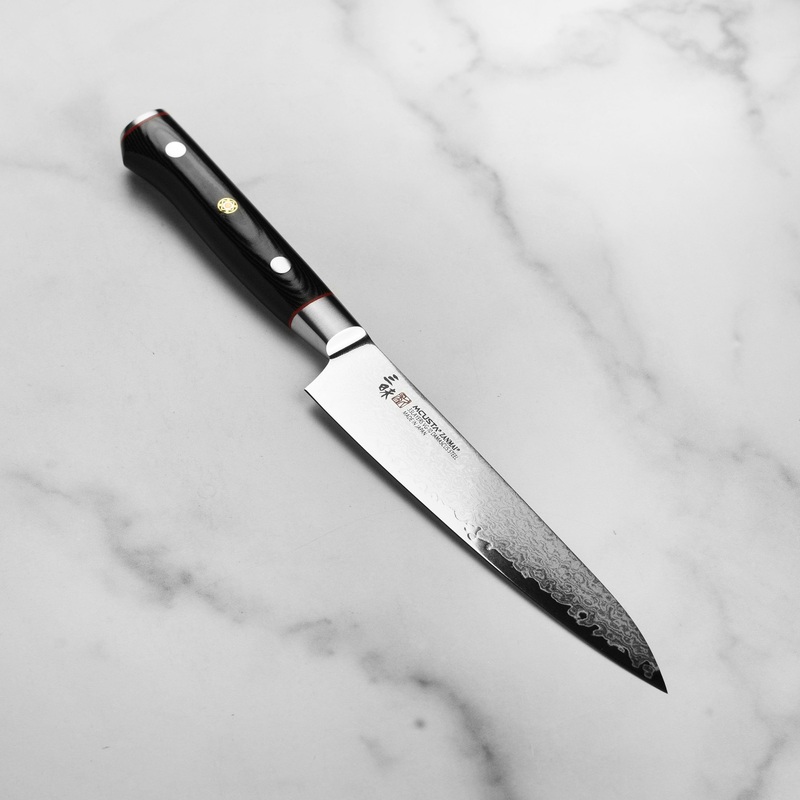 Zanmai Classic Pro Zebra Damascus 5.9″ Petty