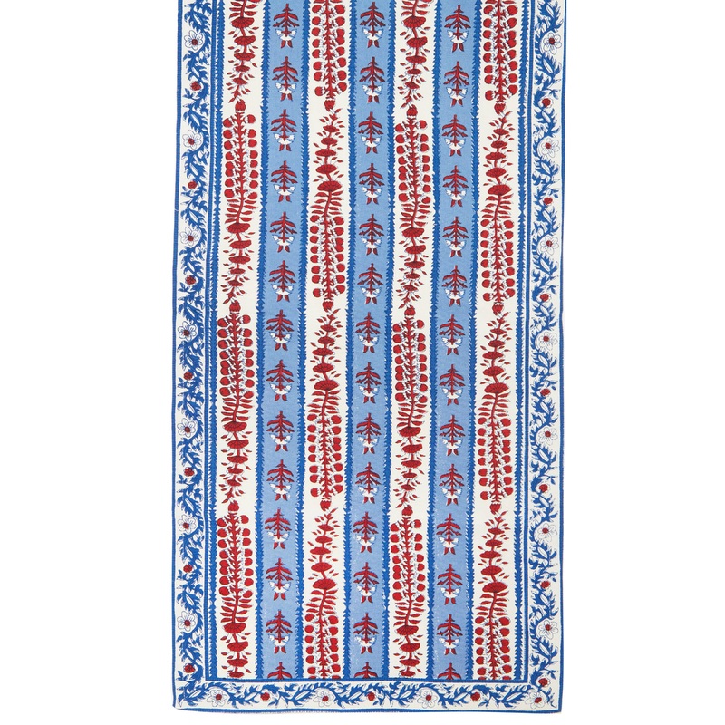 Avignon Red & Blue Runner