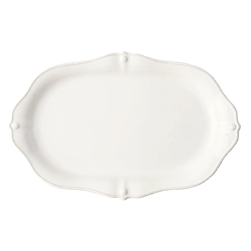 Juliska- 10″  Berry & Thread Whitewash Platter
