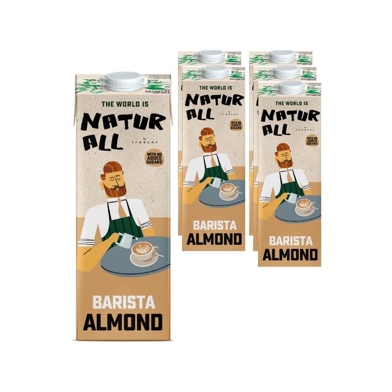 Natur All Barista Almond Milk (Case of 6)