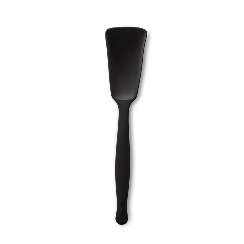 Premiere Silicone Deep Rectangle Spoon | Black
