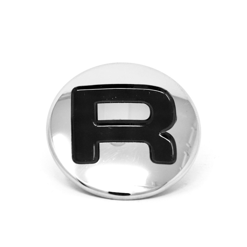 Rocket Chrome Handle Cover with R Logo