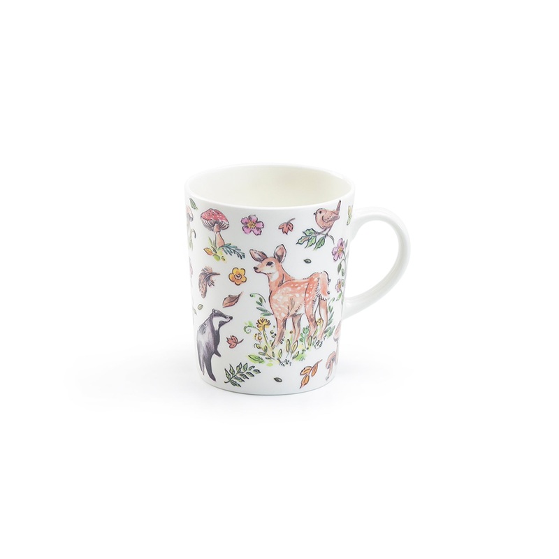 Spring Forest Friends Bone China Mug