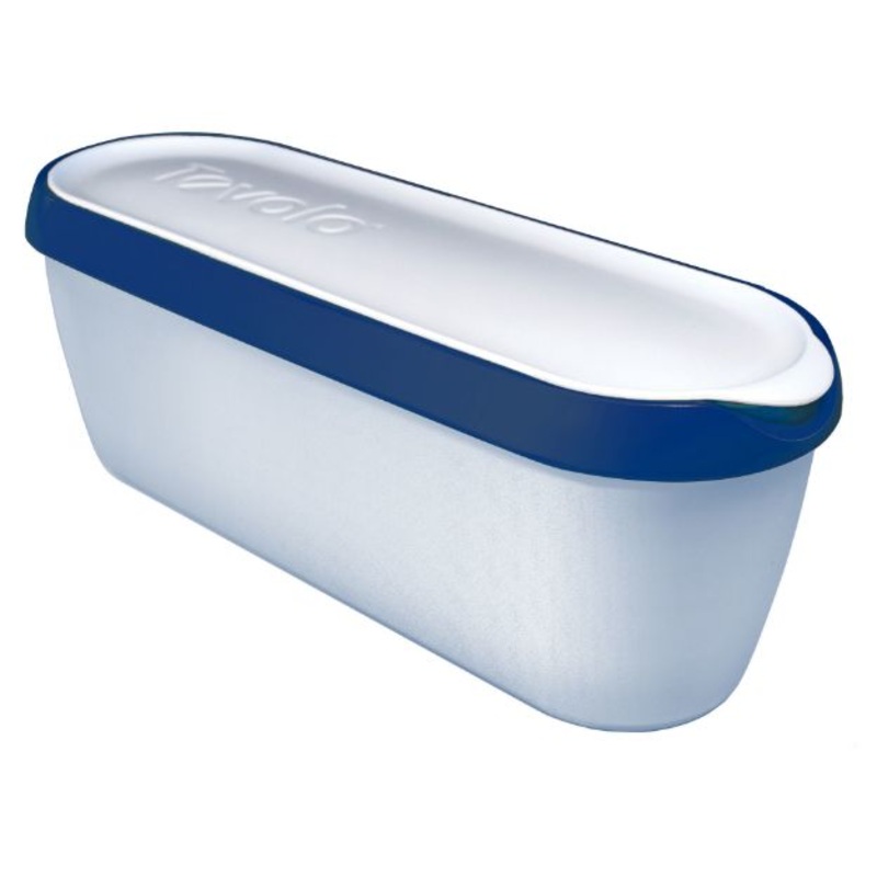 Tovolo Indigo Glide-A-Scoop Ice Cream Tub – 1.5 Quart