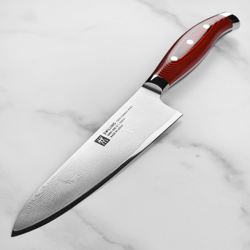 Zwilling Twin Cermax MD67 8″ Damascus Chef’s Knife