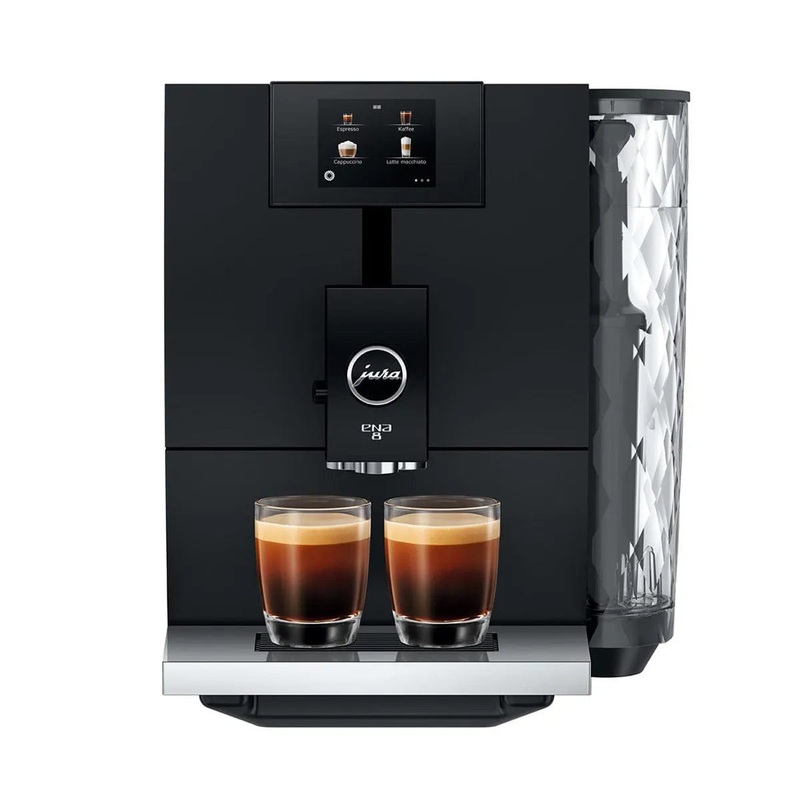 Jura ENA 8 Automatic Coffee & Espresso Machine 15496 (Full Metropolitan Black)