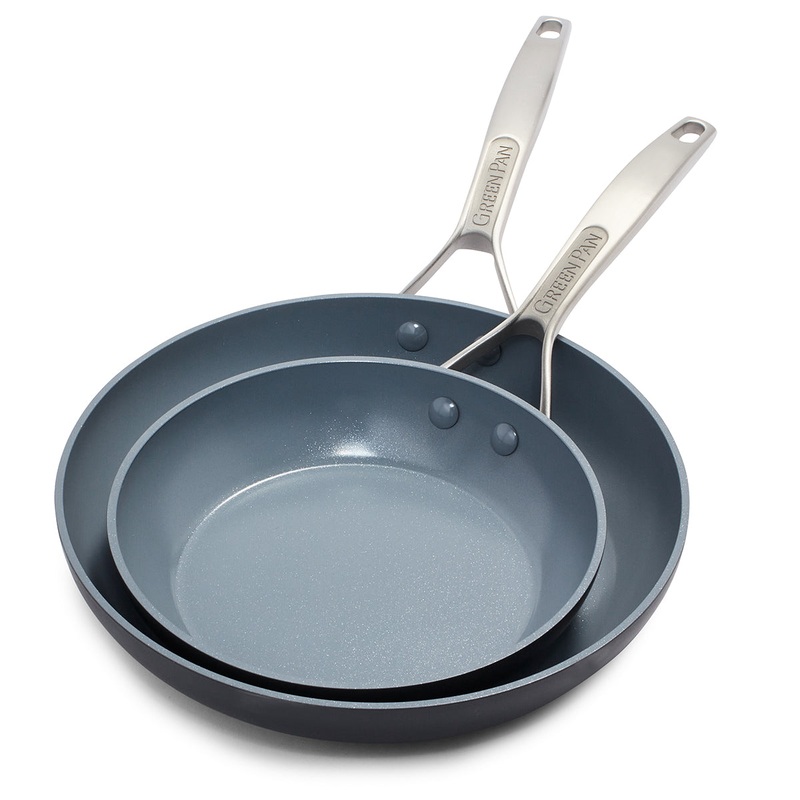 Paris Pro Ceramic Nonstick 10″ and 12″ Frypan Set
