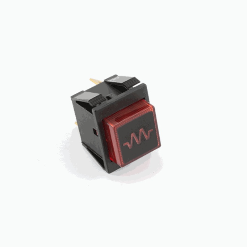 Temperature Indicator Lamp, Red 120V