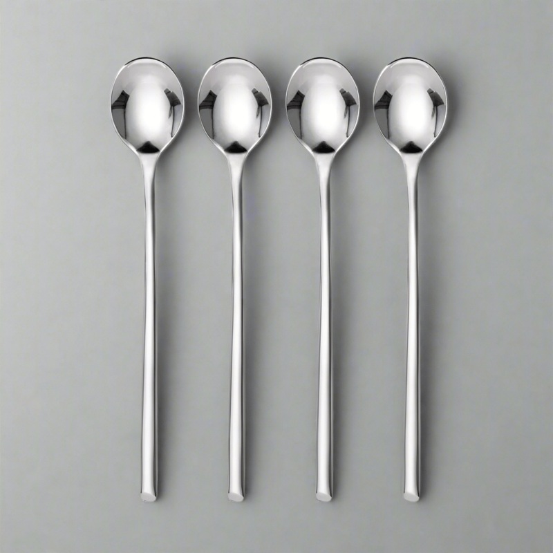 Wave Set of 4 Beverage Spoons