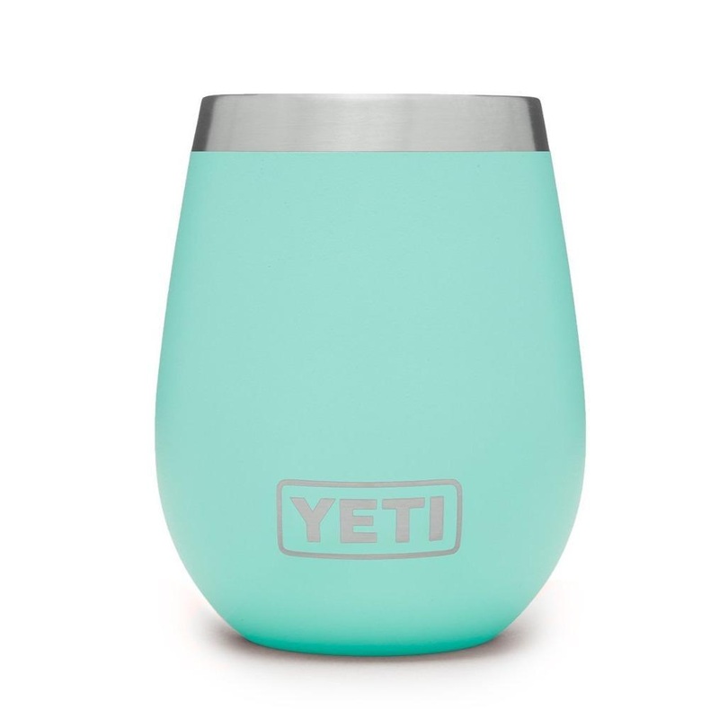 YETI Wine Rambler Seafoam with Magslider Lid
