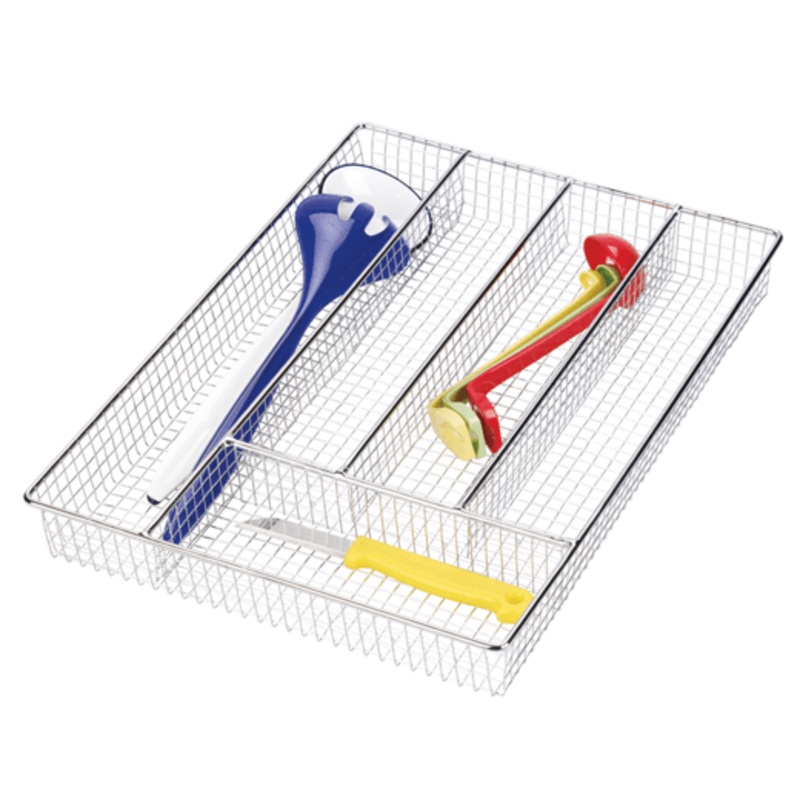 Better Housewares 10x14in Flatware Organizer – Chrome