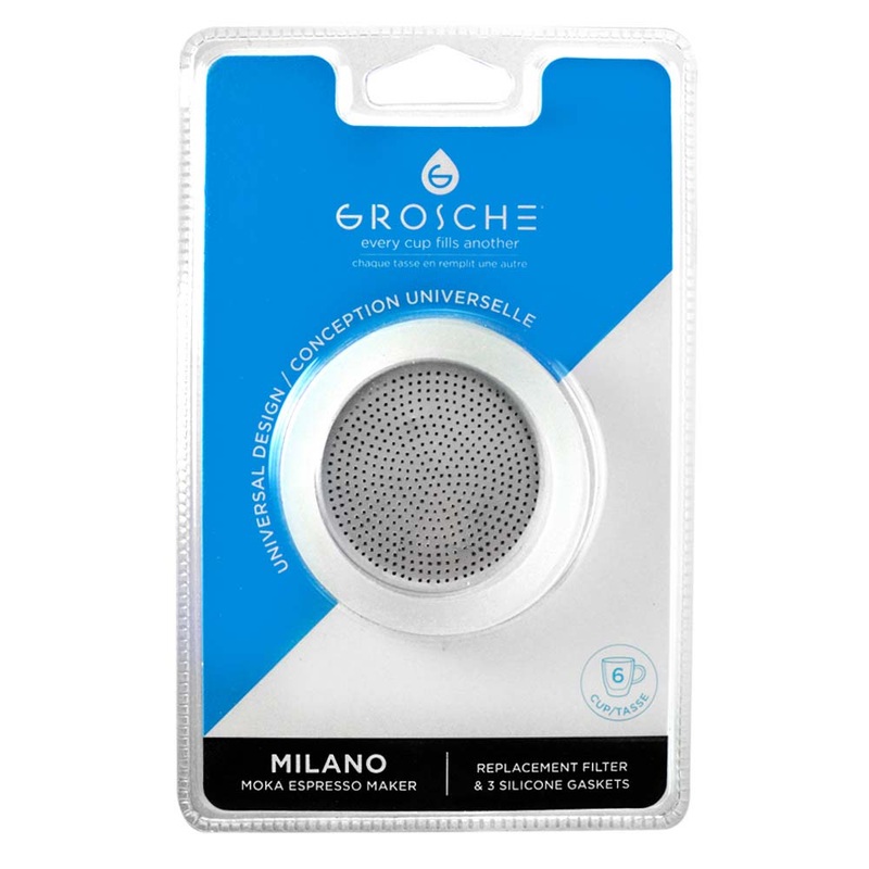Grosche SIlicone Replacement Gasket Kit – 6 cup