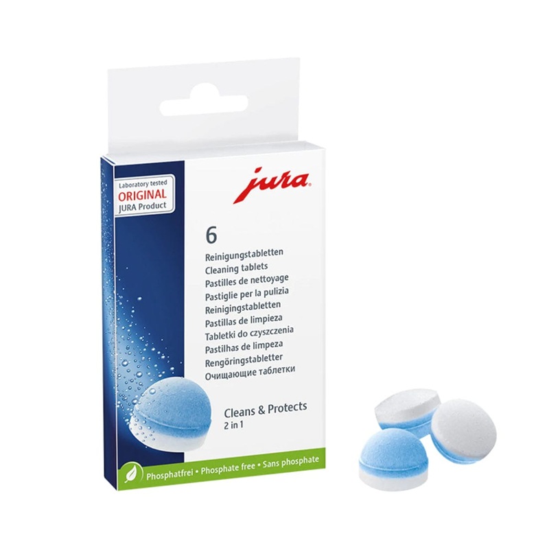 Jura Cleaning Tablets (Box of 6 Tablets) 24224
