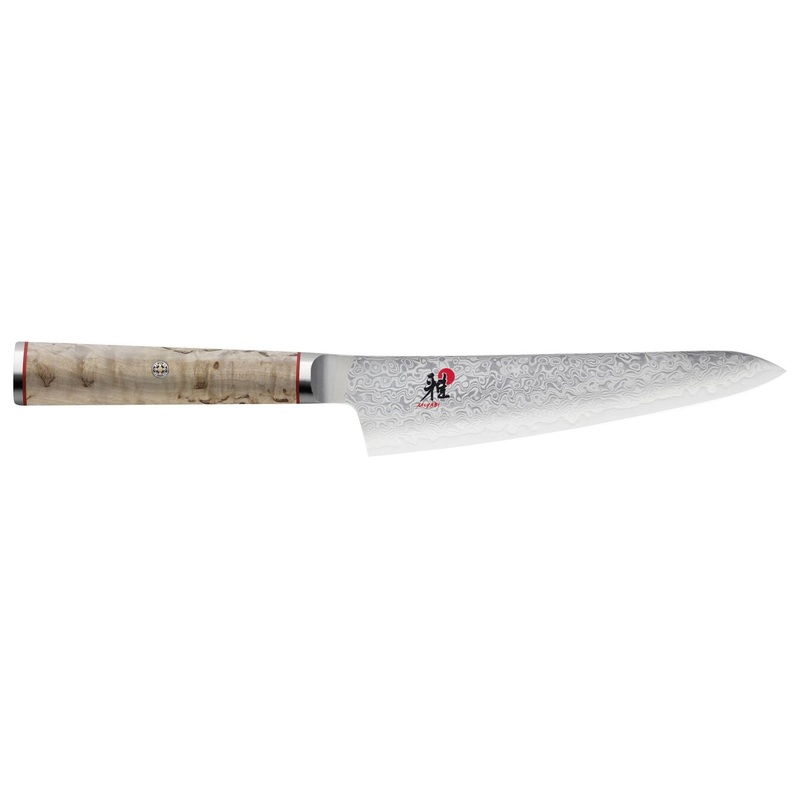 Miyabi Birchwood SG2 5000MCD Stainless Steel Shotoh Prep Knife, 5.5-Inches