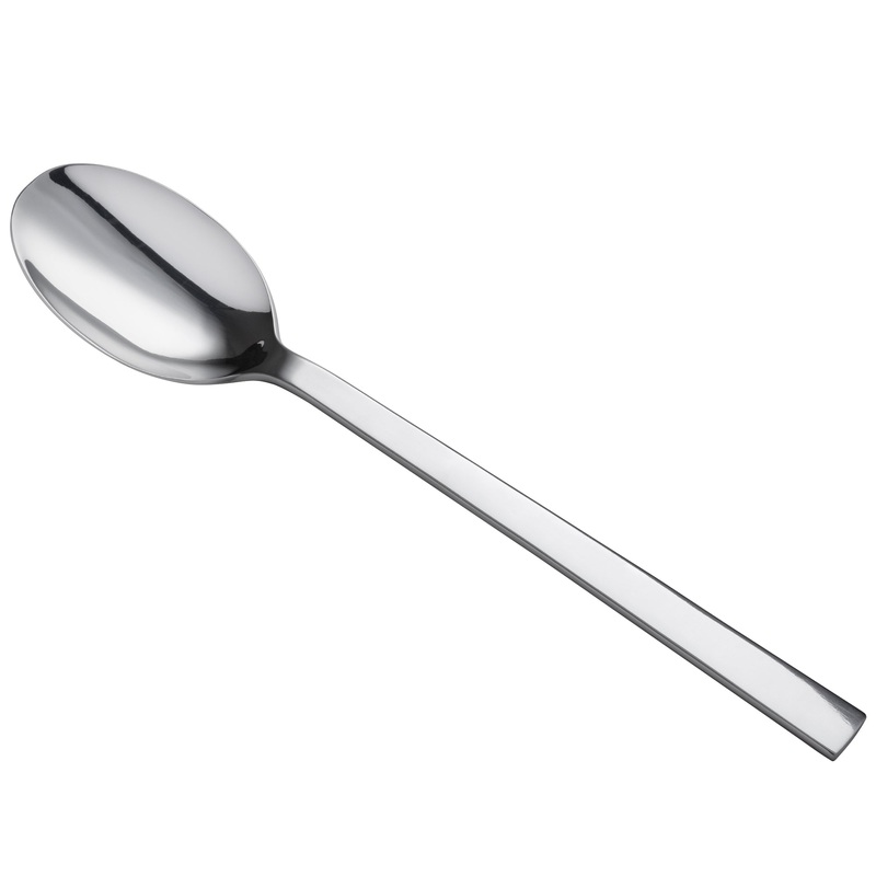 Oneida B678SBNF Chef’s Table Mirror 13″ 18/0 Stainless Steel Heavy Weight Banquet / Serving Spoon – 12/Pack