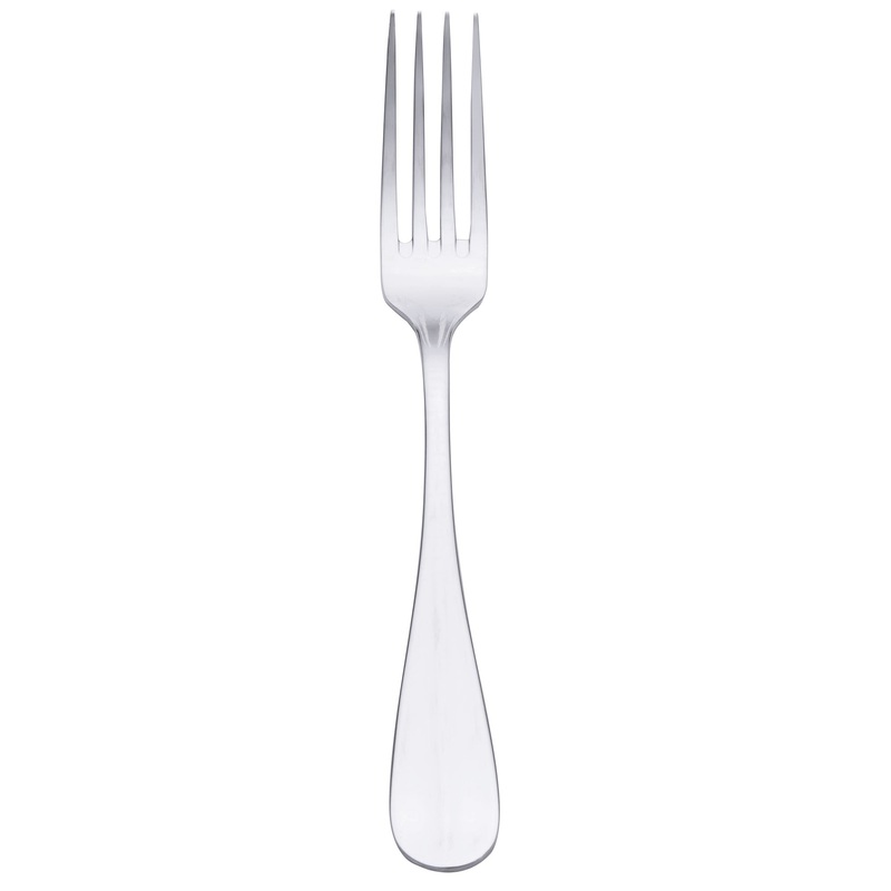 Oneida B735FEUF Bague 8 1/8″ 18/0 Stainless Steel Heavy Weight European Size Table Fork – 12/Pack