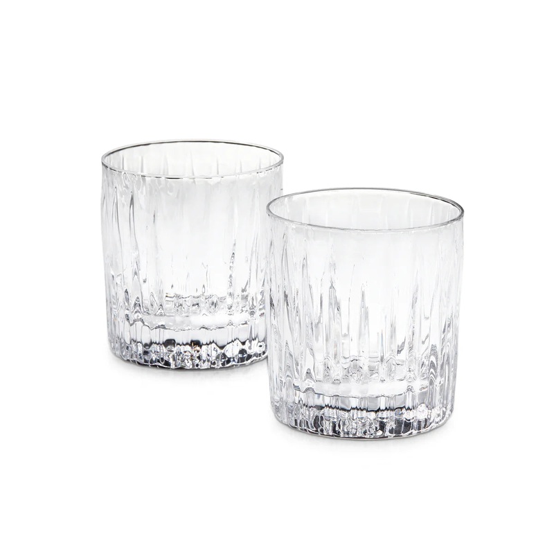 Simon Pearce Montpelier Double Old Fashioned, Set of 2