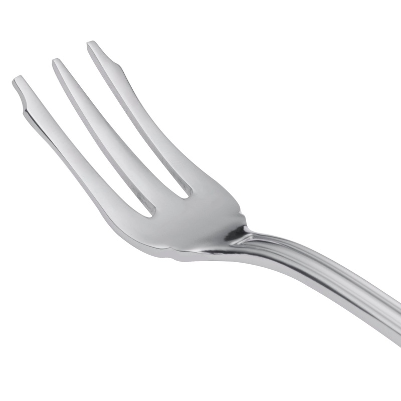 World Tableware 239 029 Antique 5 7/8″ 18/0 Stainless Steel Heavy Weight Cocktail Fork – 12/Pack