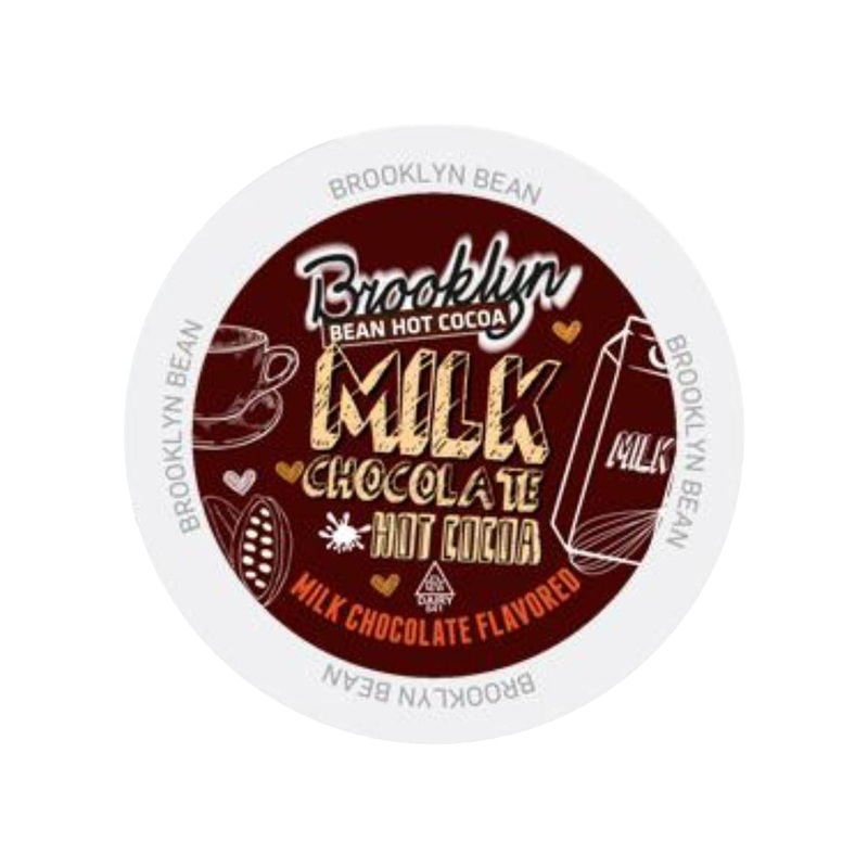 Brooklyn Bean Milk Chocolate Hot Cocoa Single-Serve Pods (Box of 40)