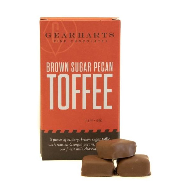 Gearharts Fine Chocolates Brown Sugar Pecan Toffee
