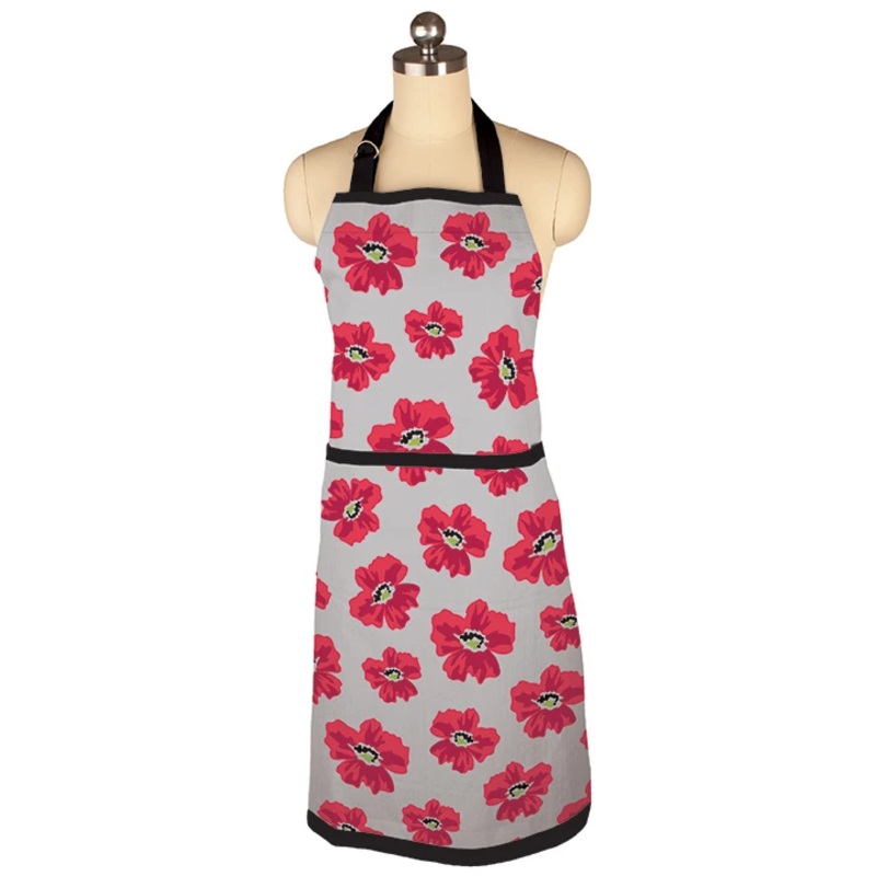 MU Kitchen- Apron- New Poppy