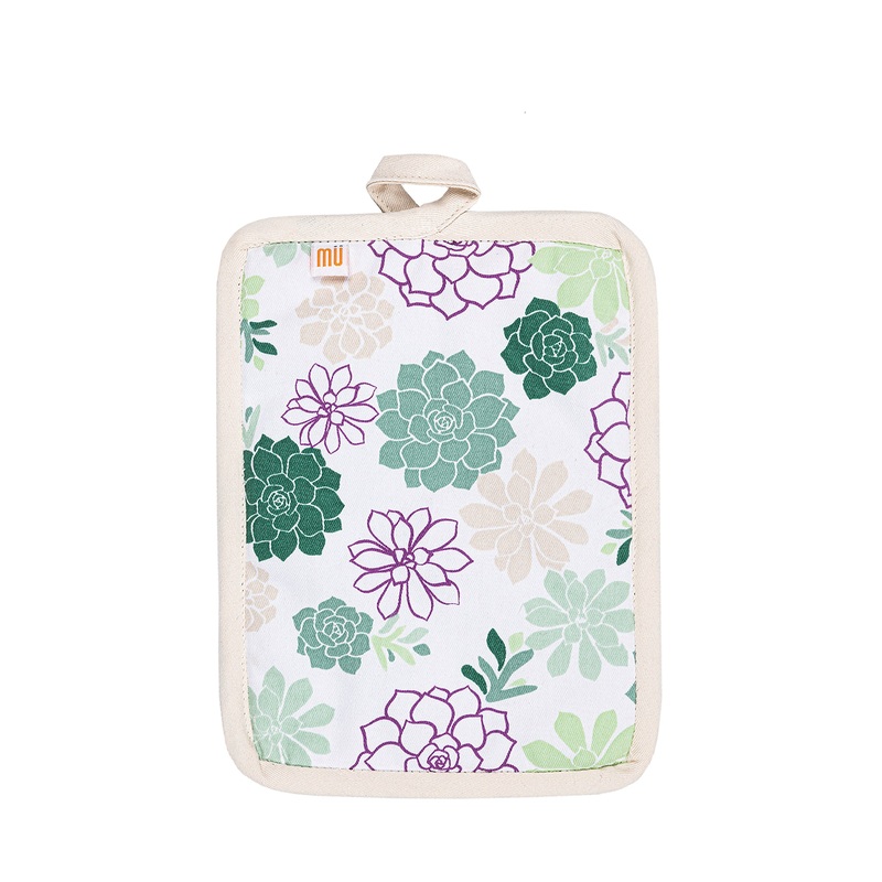 Mu Kitchen Potholder- Succulents