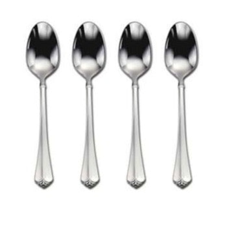 Oneida Juilliard Set of 4 Demitasse Spoons 4 1/4″ Quality 18/10 Stainless