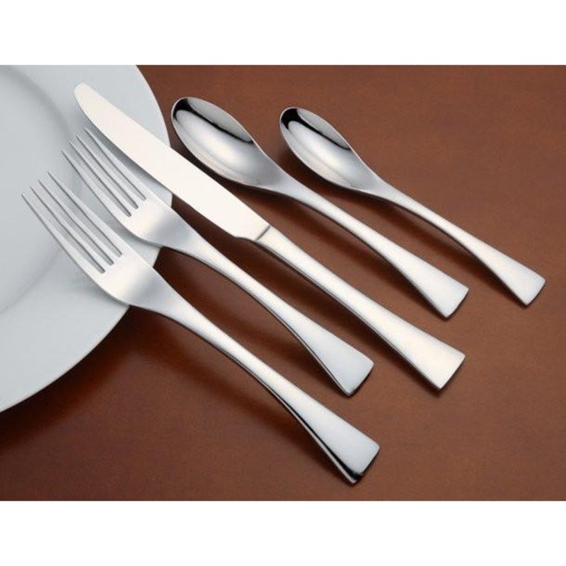Oneida Stasis 5 Piece Casual Flatware Set, Service for 1