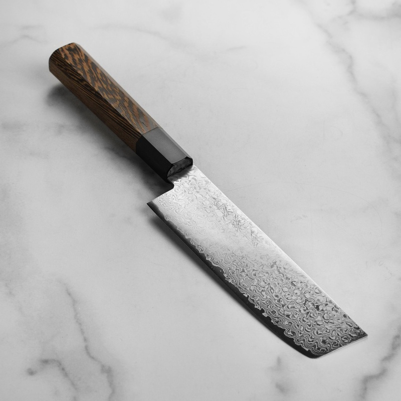 Takayuki Ginga ZA-18 Damascus 6.5″ Nakiri