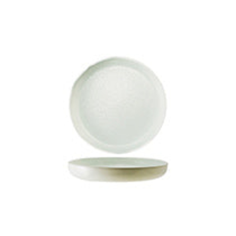 Glass Dinnerware dia.9.5″ Round White Glass Plate