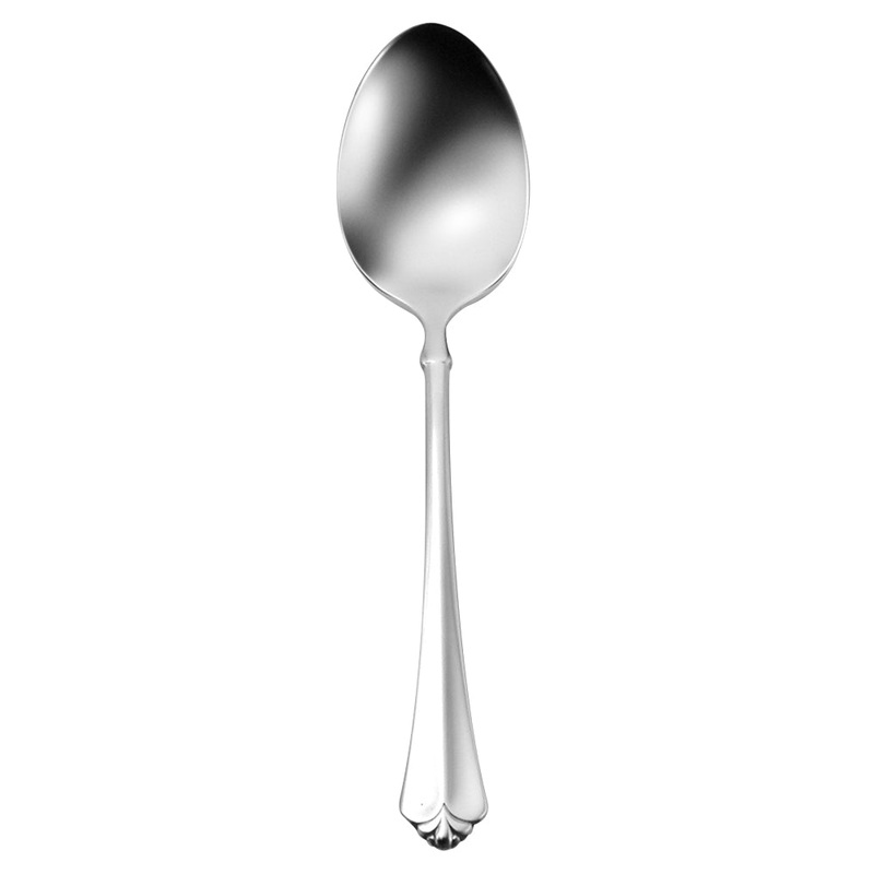 Oneida 2273SDEF Juilliard 7 1/4″ 18/10 Stainless Steel Extra Heavy Weight Dessert Spoon – 12/Pack